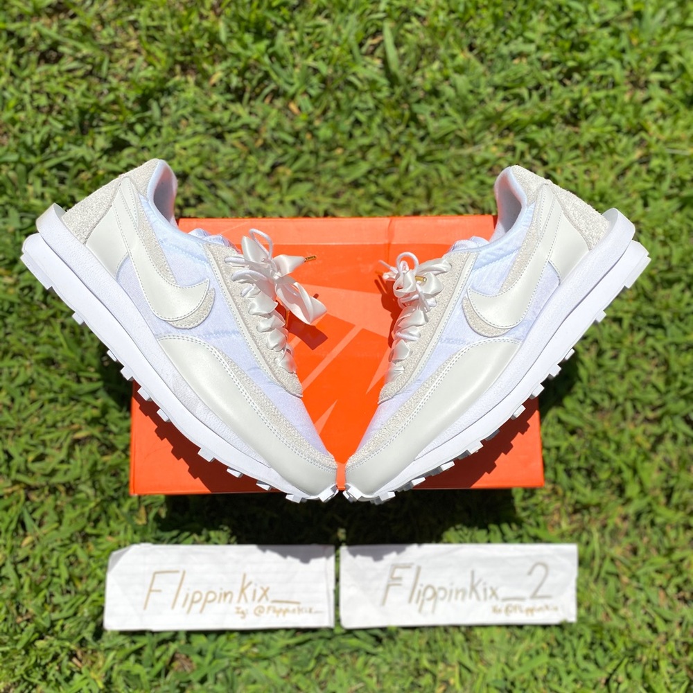 Nike LD waffle Sacai “White Nylon”